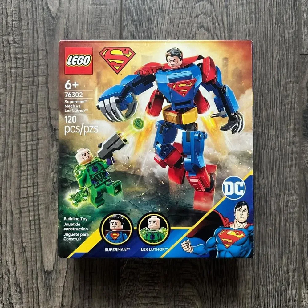 Retired 2025 Lego DC Superman Lex Luthor Set 76302